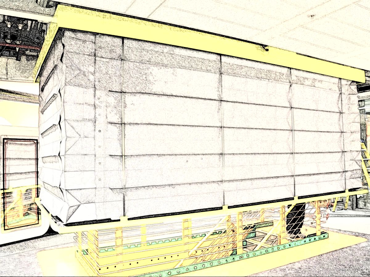 Противопожарная завеса «Гармошка» в квартале Пайя Лебар-2